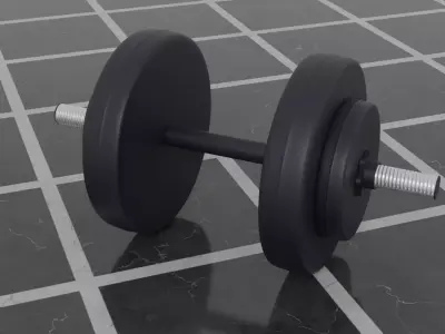 dumbbell dumbbells Free 3D model purchase
