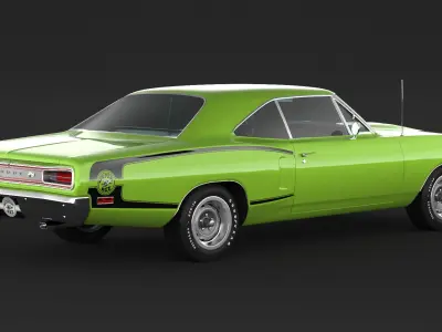1970 Dodge Coronet Super Bee 3D model