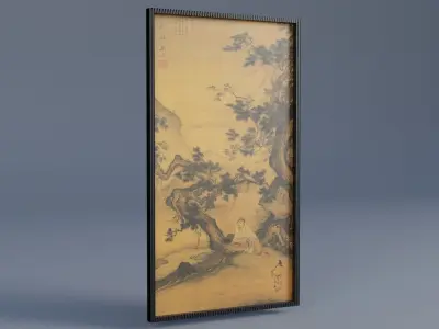 Photo Frame Low-poly 3D model