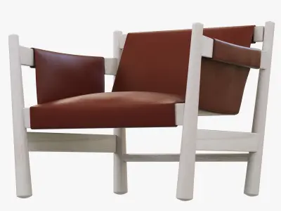 Baxter Bolivar Armchair 3D model