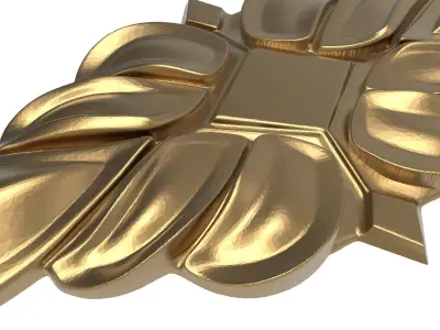 decorative pattern ready for 3D printing 3D model 37