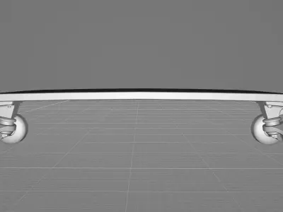 Skateboard - realistic and game-ready Low-poly 3D model