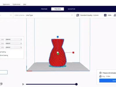 Flower Vase Free 3D print model buy