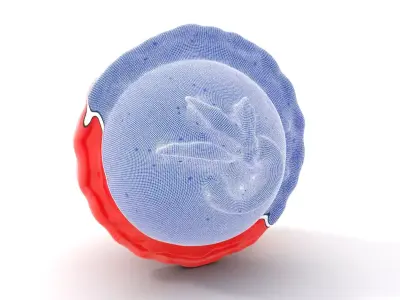 Pink Fantasy Sphere model pack Low-poly 3D model