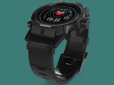 Sport watch 3D model