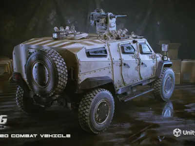 SBG Armored Combat Vehicle - Ultimate Edition Low-poly 3D model