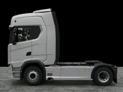 a truck 3D model