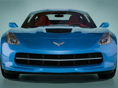 Chevrolet Corvette 3D Model 3D model