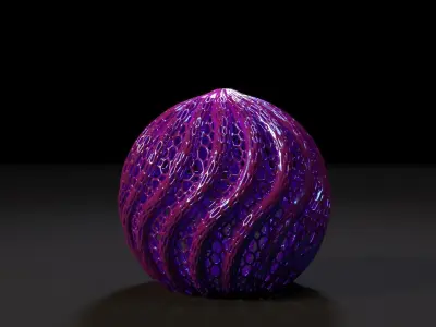 Christmas Ball 7 3D print model