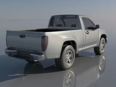 Chevrolet Colorado 2005 Regular Cab 3D print model