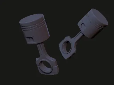 piston 3D model