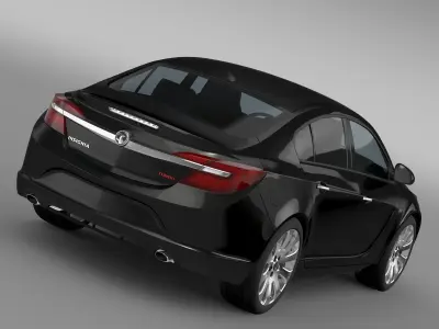 Vauxhall Insignia Turbo 2015 3D model