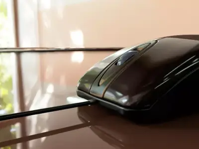 Luxury Desk Mouse 3D model