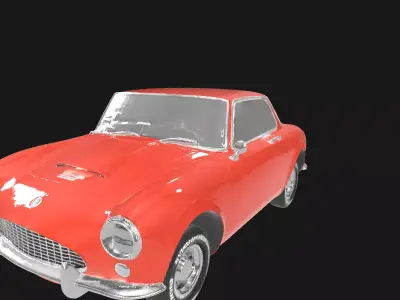 Vintage Car 3D Model 3D model