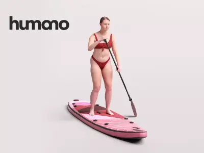 Humano Woman SUP -2505-043-3470 3D model