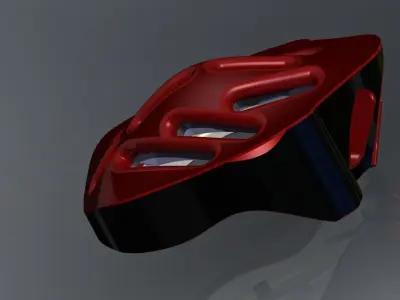 Cycle Helmet Free 3D model