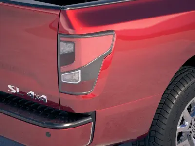Nissan Titan 2020 3D model