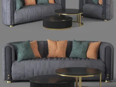 Artemest Sofa 3D model