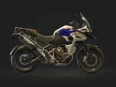 Base model for Triumph Tiger 1200 GT 2022 3D model