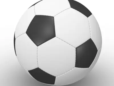 Soccer ball 3D model 30
