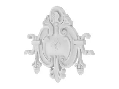 Cartouche Ornament 040 3D model