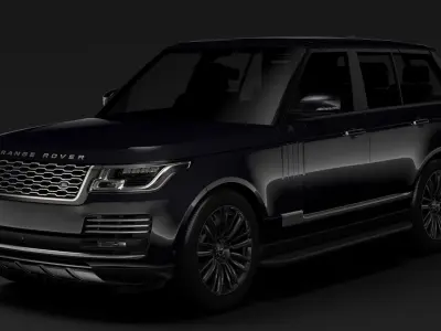 Range Rover Sentinel L405 2018 3D model