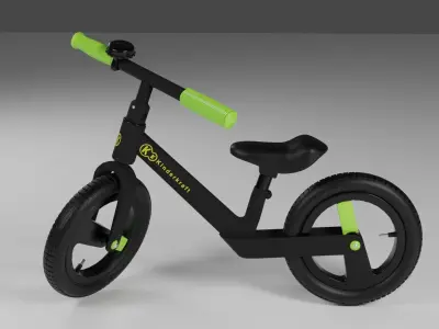 Kids bike 3D model
