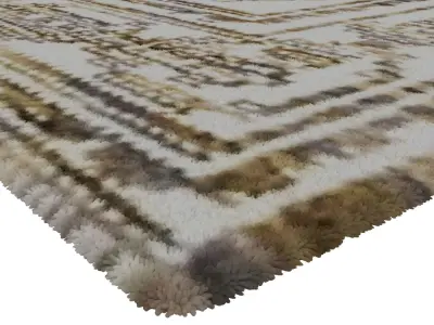 Rug Set 1484 3D model