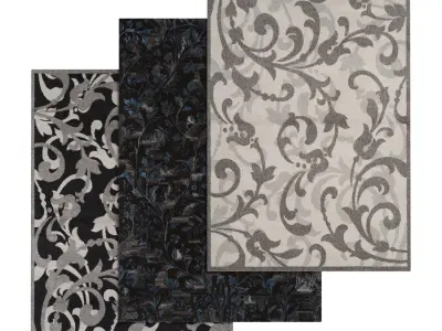 Rug Set 2256 3D model