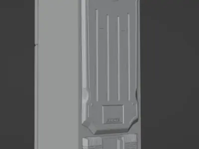 Fridge 3d model 3D model