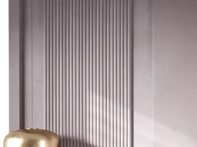 Decorative Wall panel  05 3D model