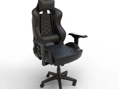 Gaming Chair PBR 3D model