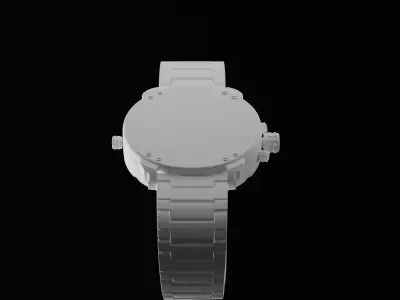 Diesel Big Daddy Watch 3D model