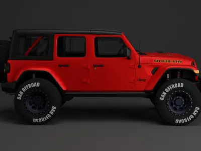 Jeep Wrangler 392  3D model