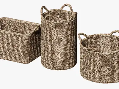 Raga Basket Set 3D model
