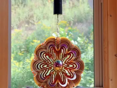 Shee Dust Whirligig Wind Spinner 3D model