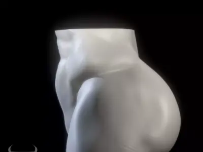 Bubble-Butt Male 3D print model