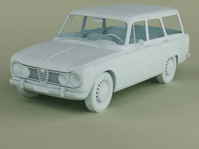 Alfa Romeo Giulia TI Promiscua  3D model