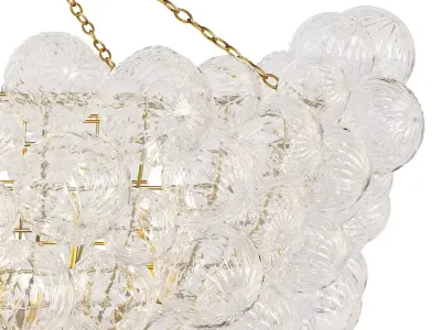 Talia Ring Chandelier 56 3D model