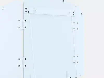 ROSSARED triple mirror 3D model