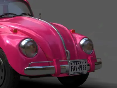 Volkswagen Beetle  3D model
