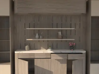 Serena Line Elegance Buffe - luxury 3D model