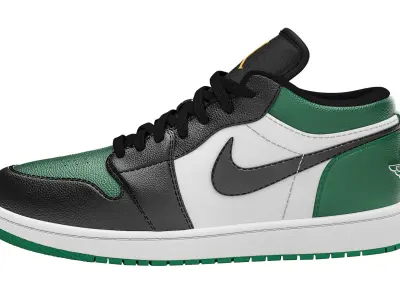 Nike Jordan Low Green 3D model