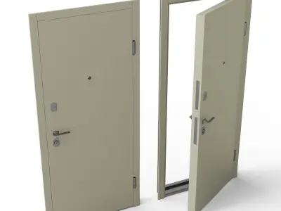 Bary Door 3D model