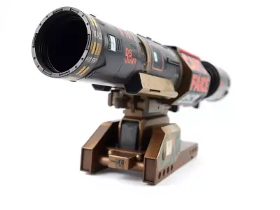 Futuristic Blaster Device model pack Low-poly 3D model