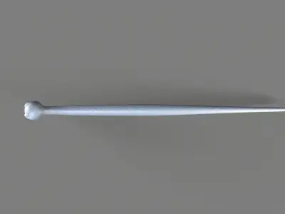 cartoon snake Low-poly 3D model