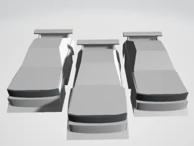 Customizable Car 3D Model Project GRPB SQS1E2 Bundle 3D print model