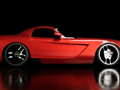 Dodge Viper Srt10 2003 3D model