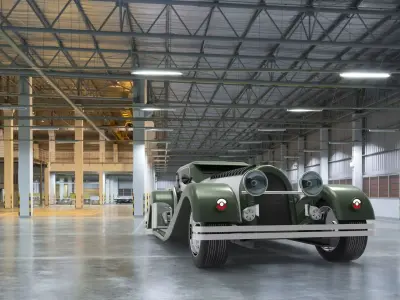 classic car 3D model