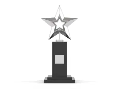 Trophy Cups 3D model 39